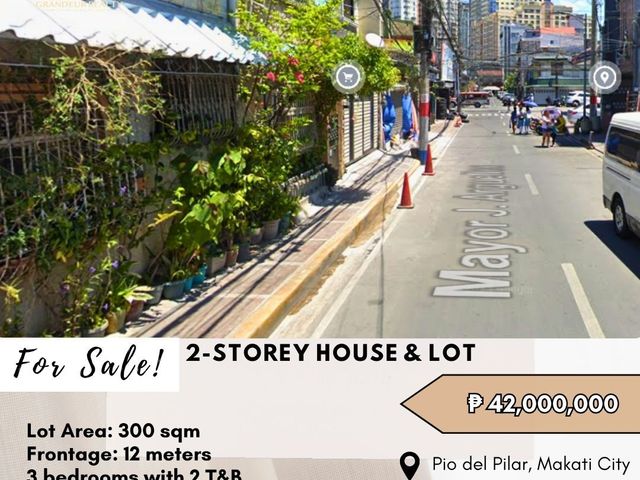 FOR SALE Two Storey House and Lot located at Pio del Pilar, Makati City
