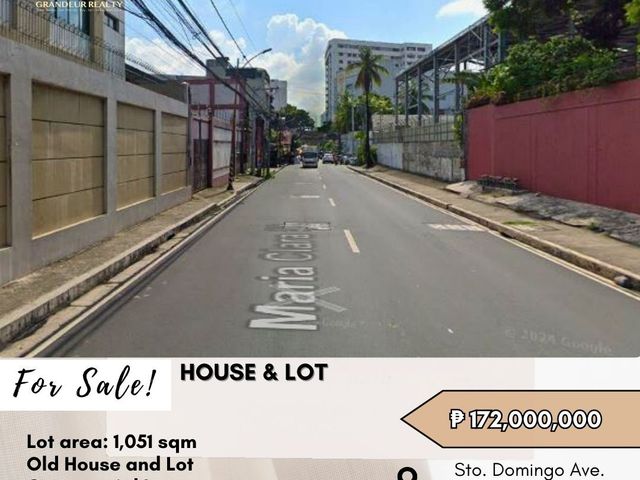 FOR SALE: House & Lot located at Sto. Domingo Ave. Maria Clara St., Quezon City