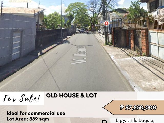 FOR SALE Old House & Lot located at Brgy. Little Baguio, San Juan City