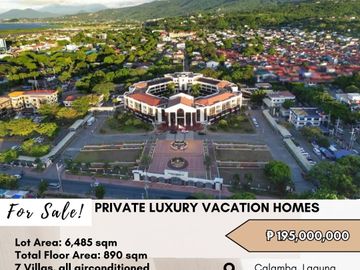 FOR SALE: Private Luxury Vacation Homes located at Calamba Laguna