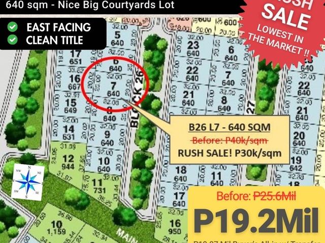 Rush Sale! Repriced by owner! Soliento Nuvali Lot