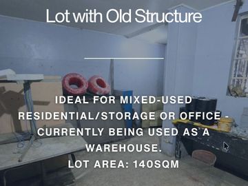 Lot with Old Structure For Sale located in Tandang Sora, Quezon City