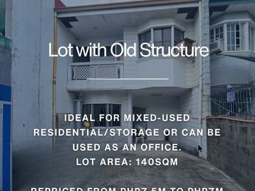 Lot with Old Structure For Sale located in Tandang Sora, Quezon City