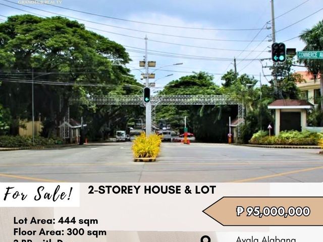 FOR SALE: House and Lot located in Ayala Alabang, Muntinlupa City