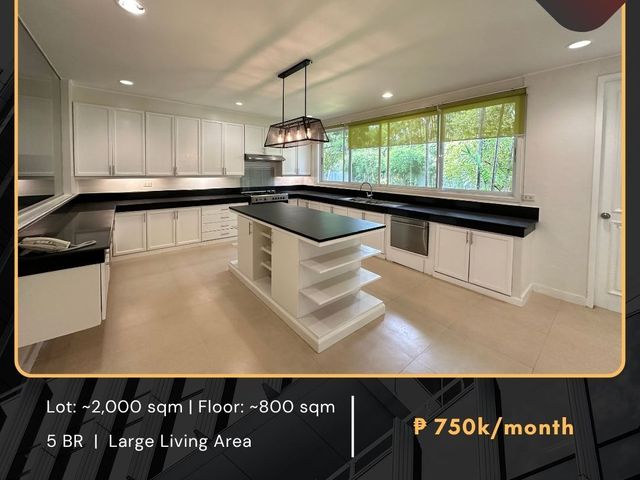 For Lease: House & Lot located at South Forbes Park Village Makati