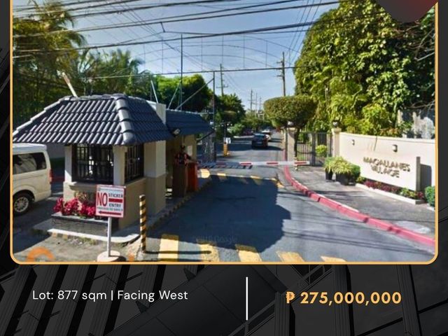 FOR SALE Residential Vacant Lot located at Magallanes Village, Brgy. Magallanes, Makati City