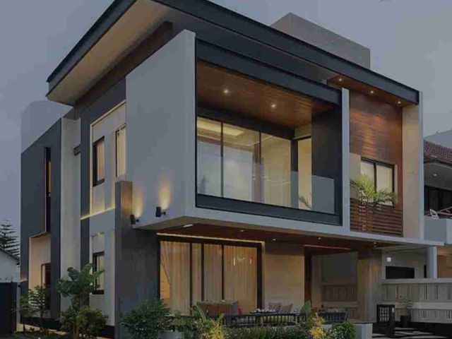 Dijual Rumah Vila Lux 3 lantai & kebun luas SHM IMB bisa KPR lokasi dekat Vila Pasirwangi Kota Bandung LT 585m² LB 250m² 5KT 3KM Harga 2.5M Nego
