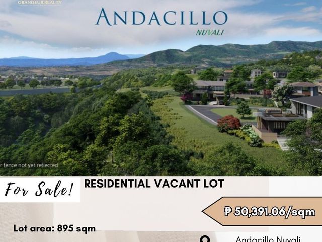 For Sale: Residential Vacant Lot located at Andacillo Nuvali