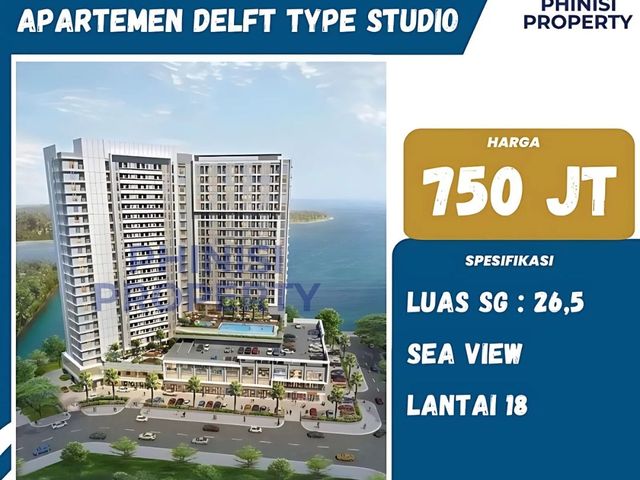 DIJUAL APARTMENT MURAH DI DELFT APARTMENT TYPE STUDIO