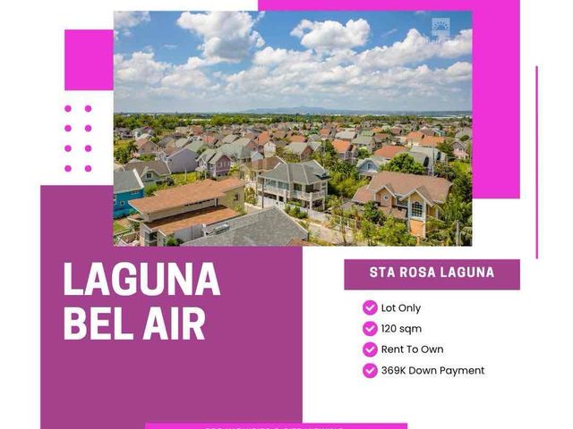 120sqm Lot 13K Monthly For Sale in Sta Rosa Laguna near Paseo, Nuvali, greenfield,SLEX,CALAX