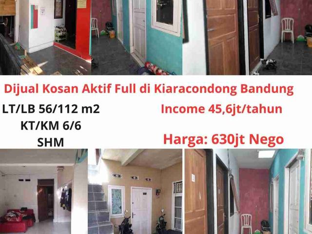 Dijual kostan kiaracondong kota Bandung