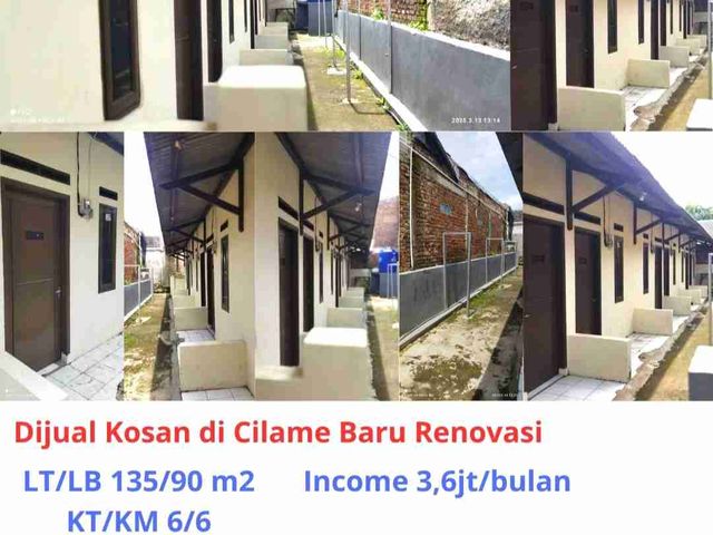 Dijual kostan cilame dekat kawasan industri pabrik Ngamprah KBB