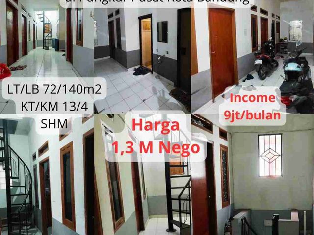dijual Kostan Pungkur pusat kota Bandung