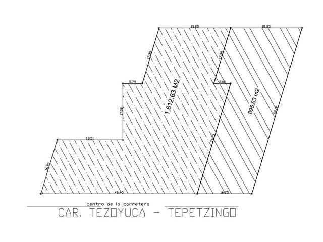 Terrenos Tezoyuca tepetzingo.
