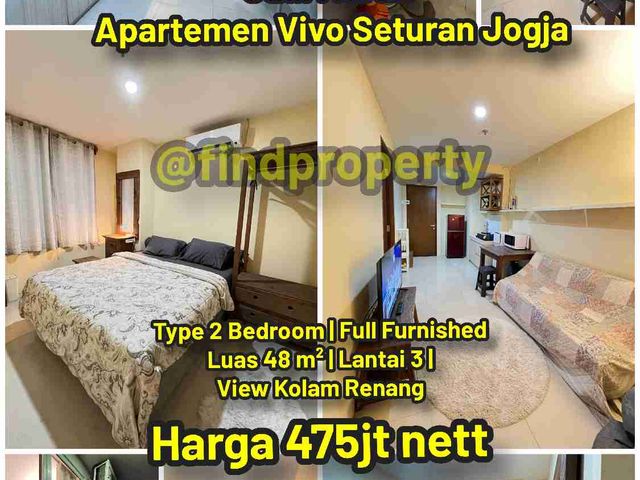 Jual Termurah BU Apartemen Vivo seturan Jogja