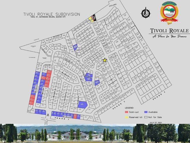 FOR SALE: Tivoli Royale, Quezon City - Corner Residential Lot