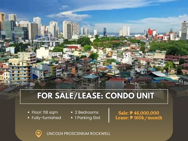 For Sale/Lease: Condo Unit located at Proscenium Rockwell Lincoln