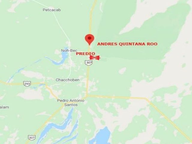 TERRENO 560 HECTAREAS CERCANO A BACALAR  A PIE DE CARRETERA
