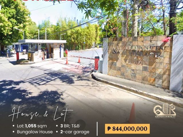 For Sale: Bungalow House located at Cerrada St., Urdaneta Village, Makati City