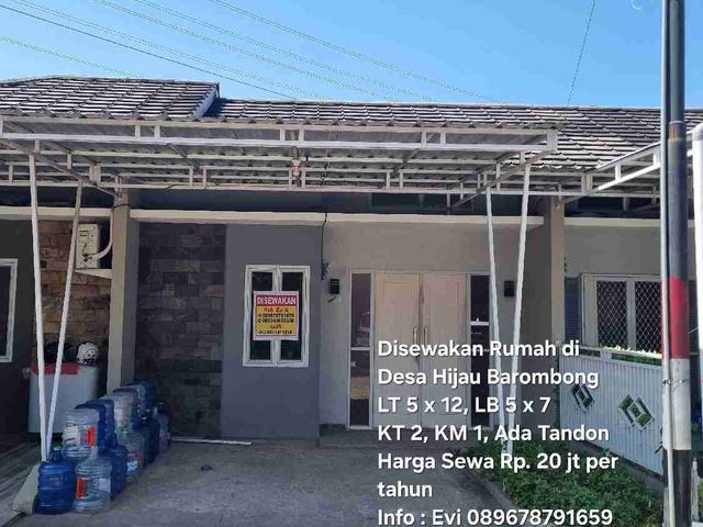 Disewakan Rumah di Perumahan Desa Hijau 2 Barombong