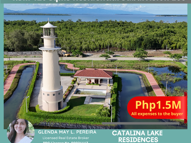 1.5M City Residential Subdivision Lot Catalina Lake Puerto Princesa City Palawan