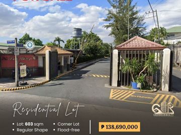 For Sale: Residential Vacant Lot located at 4th St. Rolling Hills. Quezon City