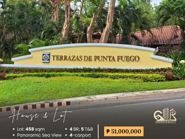 FOR SALE House & Lot located at Terrazas De Punta Fuego, Nasugbu, Batangas