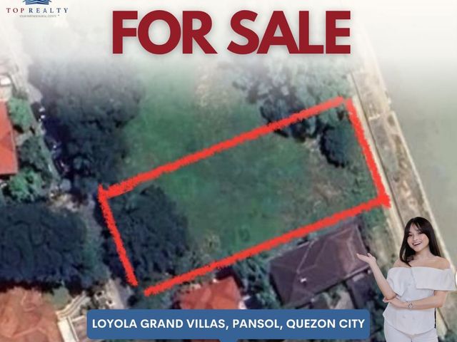 For SALE: 951 sqm Lot in  Loyola Grand Villas at Quezon City