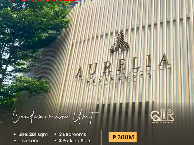 For Sale: Condo Unit located at Aurelia Residences Condominium