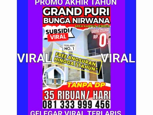 perumahan jember subsidi kampus terlaris viral