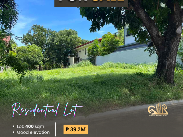 FOR SALE: Residential Vacant Lot located at Hillsborough Alabang Village, Brgy. Cupang, Muntinlupa City