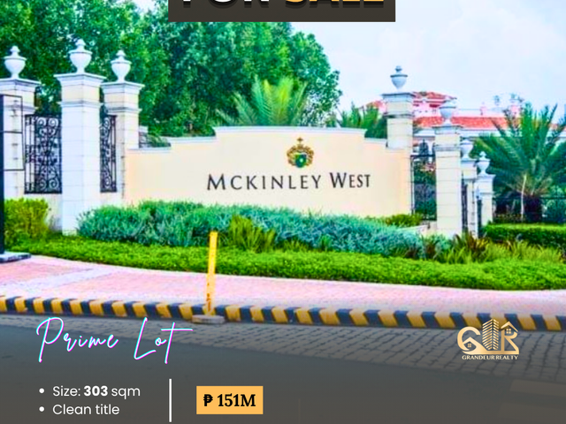 FOR SALE: Prime Residential Lot in Mckinley West Village, Taguig
