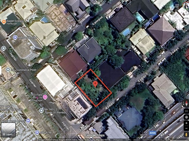 BACK IN THE MARKET! 816sqm PRIME LOT FOR SALE in Bel-Air 4 Village, near Urdaneta, Forbes Park