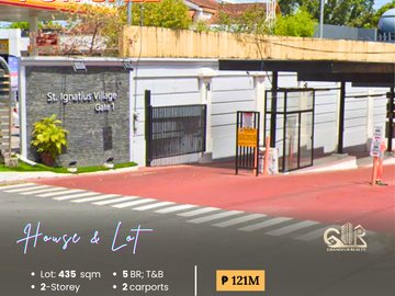 FOR SALE House & Lot located at St. Ignatius Village, Brgy. St. Ignatius, Quezon City