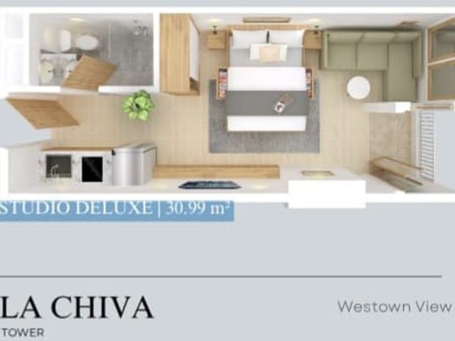 Apartment Westown Tower La Chiva Lantai 30 Type Studio Deluxe