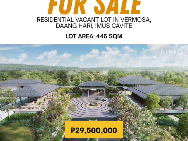 FOR SALE! Residential Vacant lot in Vermosa, Daang Hari, Imus Cavite