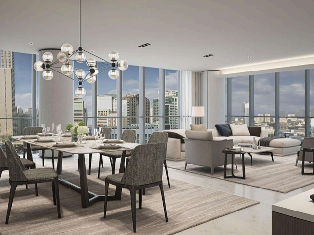 FOR SALE - Glass Suite Corner Condo Unit in North Tower, Park Central Towers, Makati City