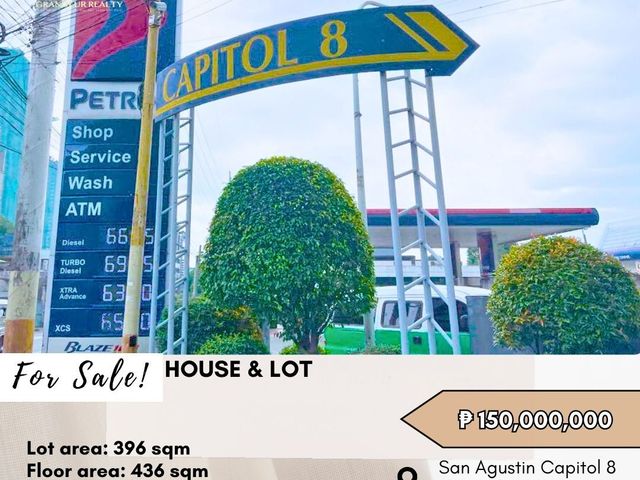 For Sale House & Lot located in Capitol 8 Subd. Brgy.Kapitolyo Pasig City
