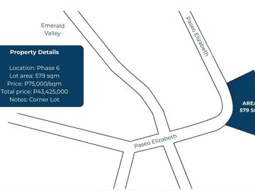 FOR SALE | Residential Lot in Phase 6, Maria Luisa Estate Park, Banilad, Cebu City - 579 SQM