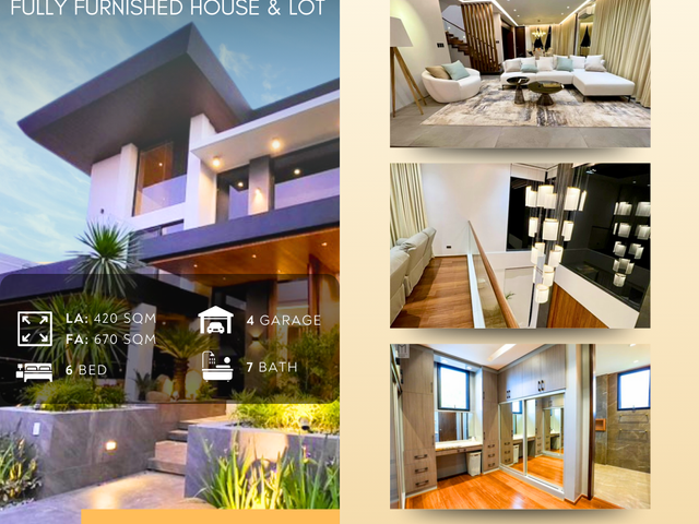 FOR SALE Fully Furnished House and Lot in Alabang Hills Village, Brgy. Cupang, Muntinlupa City