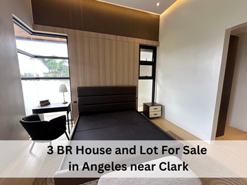 3 BR House and Lot For Sale  in Angeles near Clark