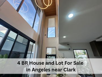 4 BR House and Lot For Sale in Angeles near Clark