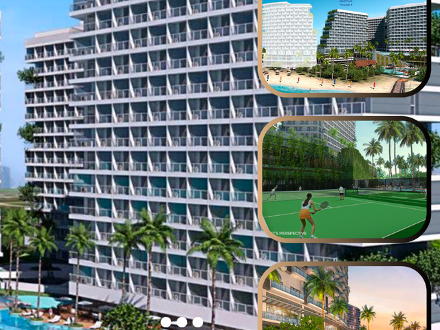For ASSUME Costa Mira Beachtown Mactan - 2 Studio Adiacent Unit l Seaview