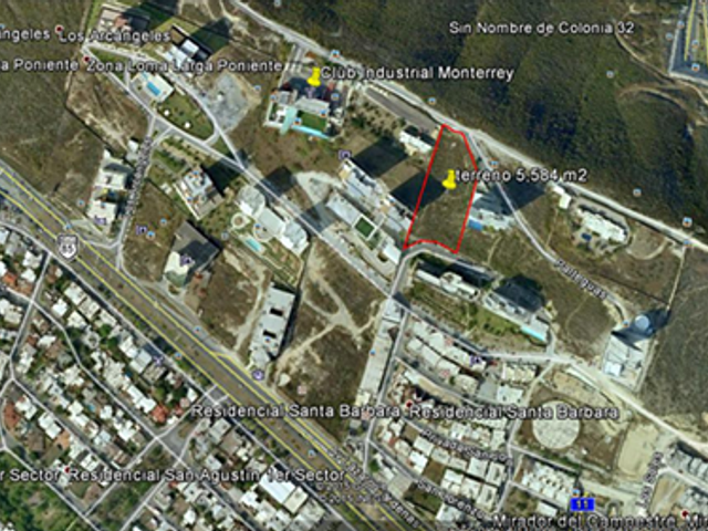 Terreno en Residencial Santa Barbara, San Pedro Garza García