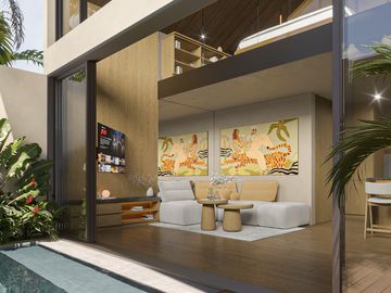 Villa dijual di Tibubeneng - AC, Air, Hot water