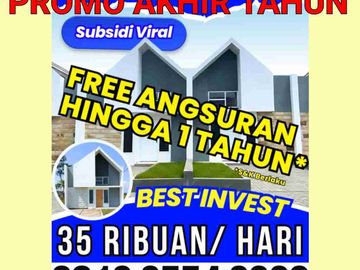 rumah mojokerto subsidi terlaris viral garden mansion