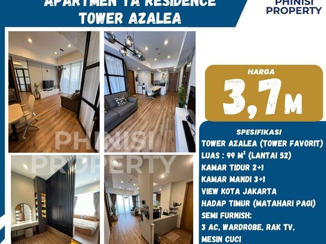 DIJUAL Apartmen Taman Anggrek Residence Tower Azalea View Kota Jakarta