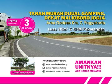 Tanah dijual di Sinduadi