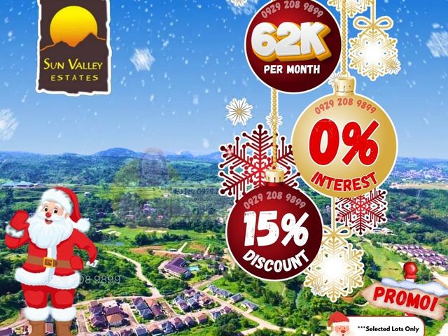 P62K Monthly - Promo LOT for sale in Sun Valley Estates Antipolo City
