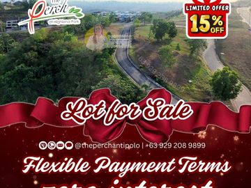 Overlooking lot for sale in Antipolo City | The Perch Antipolo | 510SQM